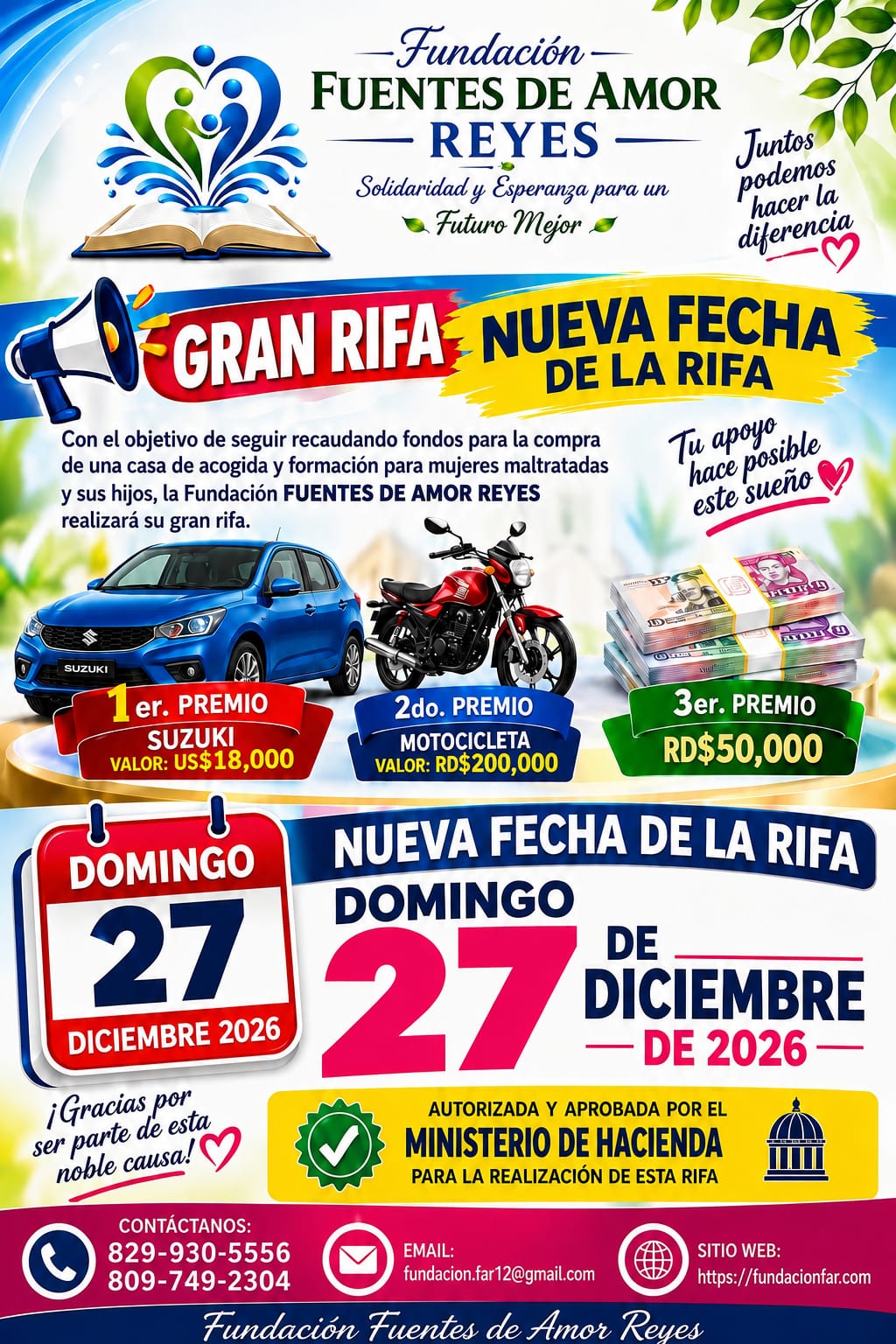 Gran Rifa Suzuki Fundación FAR
